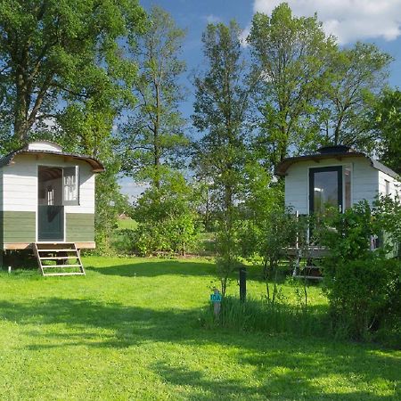 Meddo B&B Pipowagen "Het Wellnesst" Op Wellness Camping En B&B Stoltenborg المظهر الخارجي الصورة
