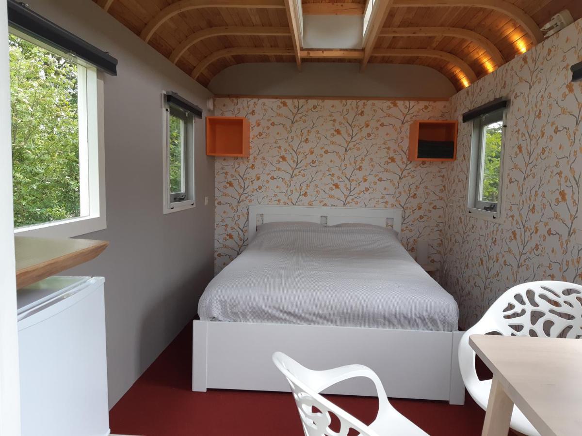 Meddo B&B Pipowagen "Het Wellnesst" Op Wellness Camping En B&B Stoltenborg المظهر الخارجي الصورة