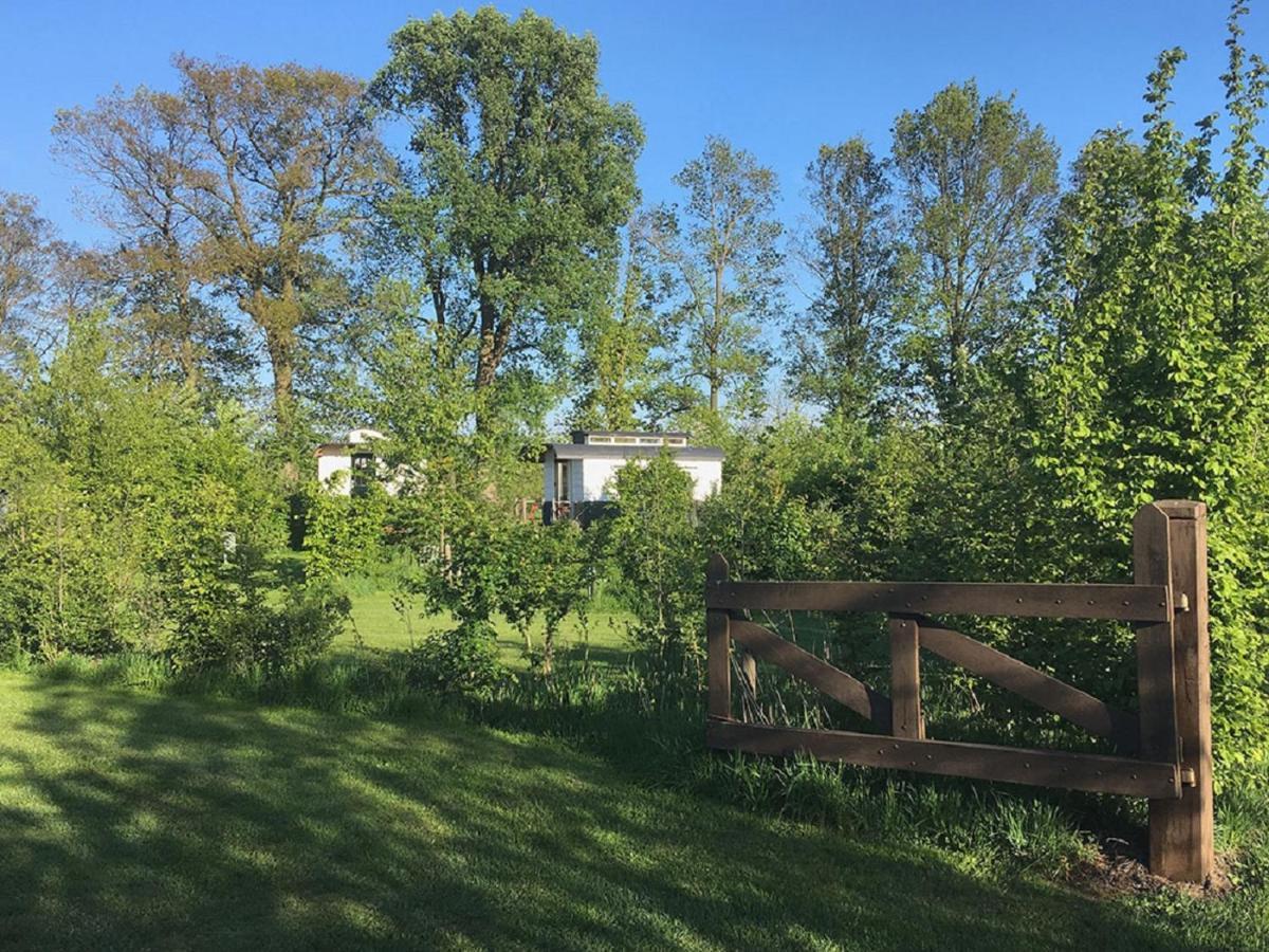 Meddo B&B Pipowagen "Het Wellnesst" Op Wellness Camping En B&B Stoltenborg المظهر الخارجي الصورة